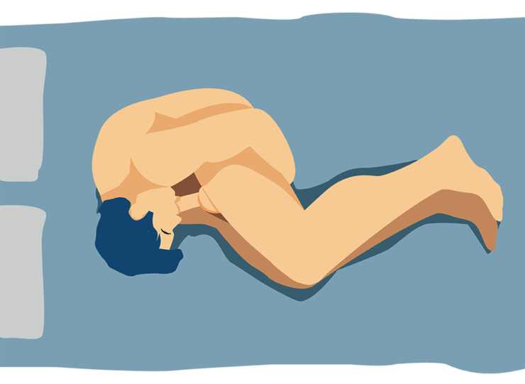 các tư thế tự bú cu mình