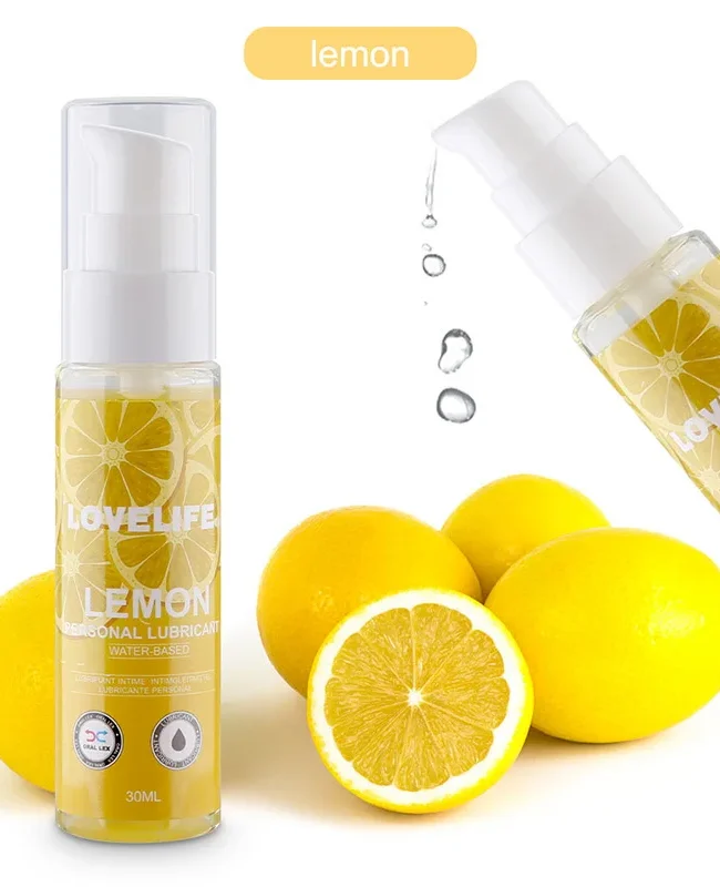 gel bôi trơn vị chanh