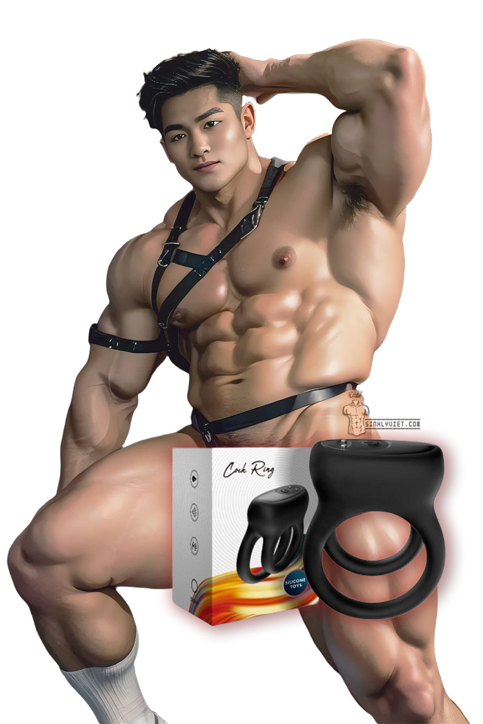 Vòng đeo dương vật cao cấp có rung USK C23